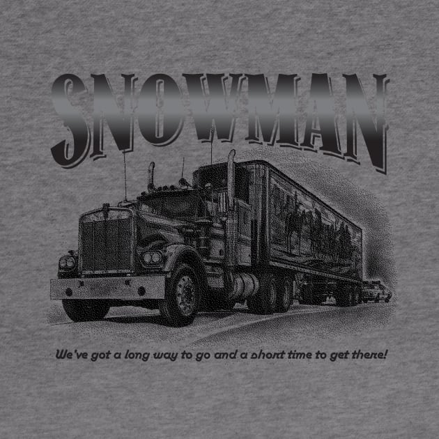 Snowman Trucking by MikesTeez